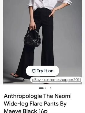 THE NAOMI PANTS, BY ANTHROPOLOGY.